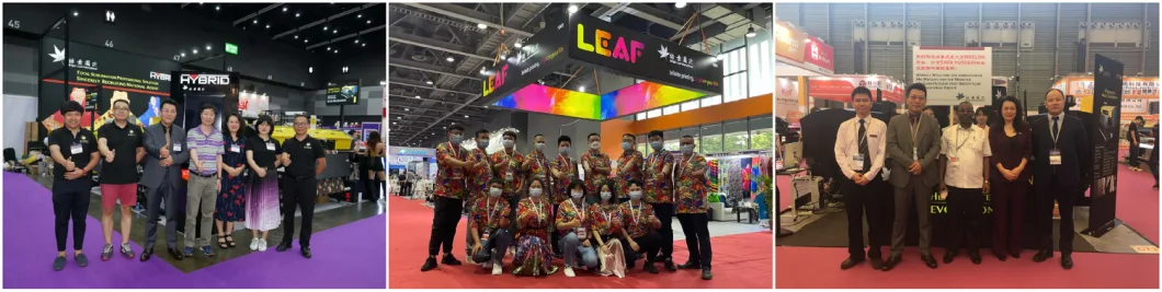 Leaf Stable Quality Heat Sticky Transfer Printing Sublimation Paper on Fabric