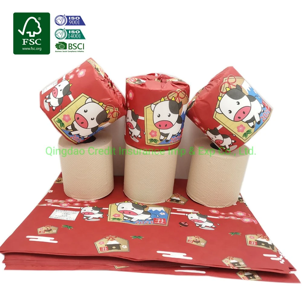 Natural Environmental Protection Bamboo Pulp Toilet Paper